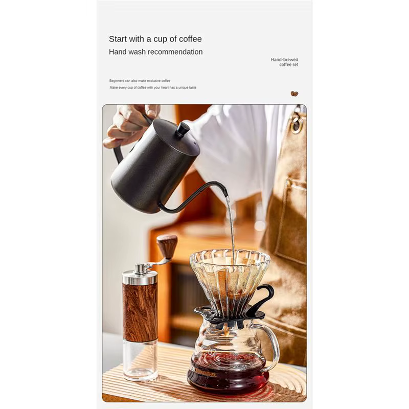 Ensemble de café infusé à la main accessoires