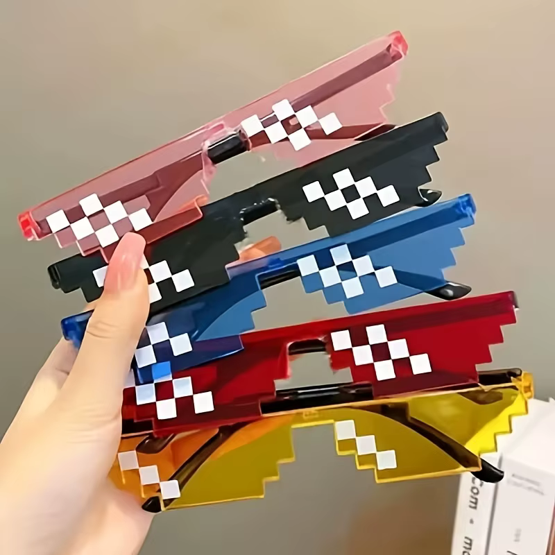 Lunettes de fête en mosaïque personnalisée