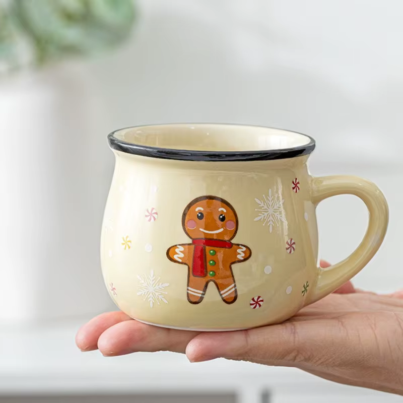 Tasses de noël en céramique de 150ML