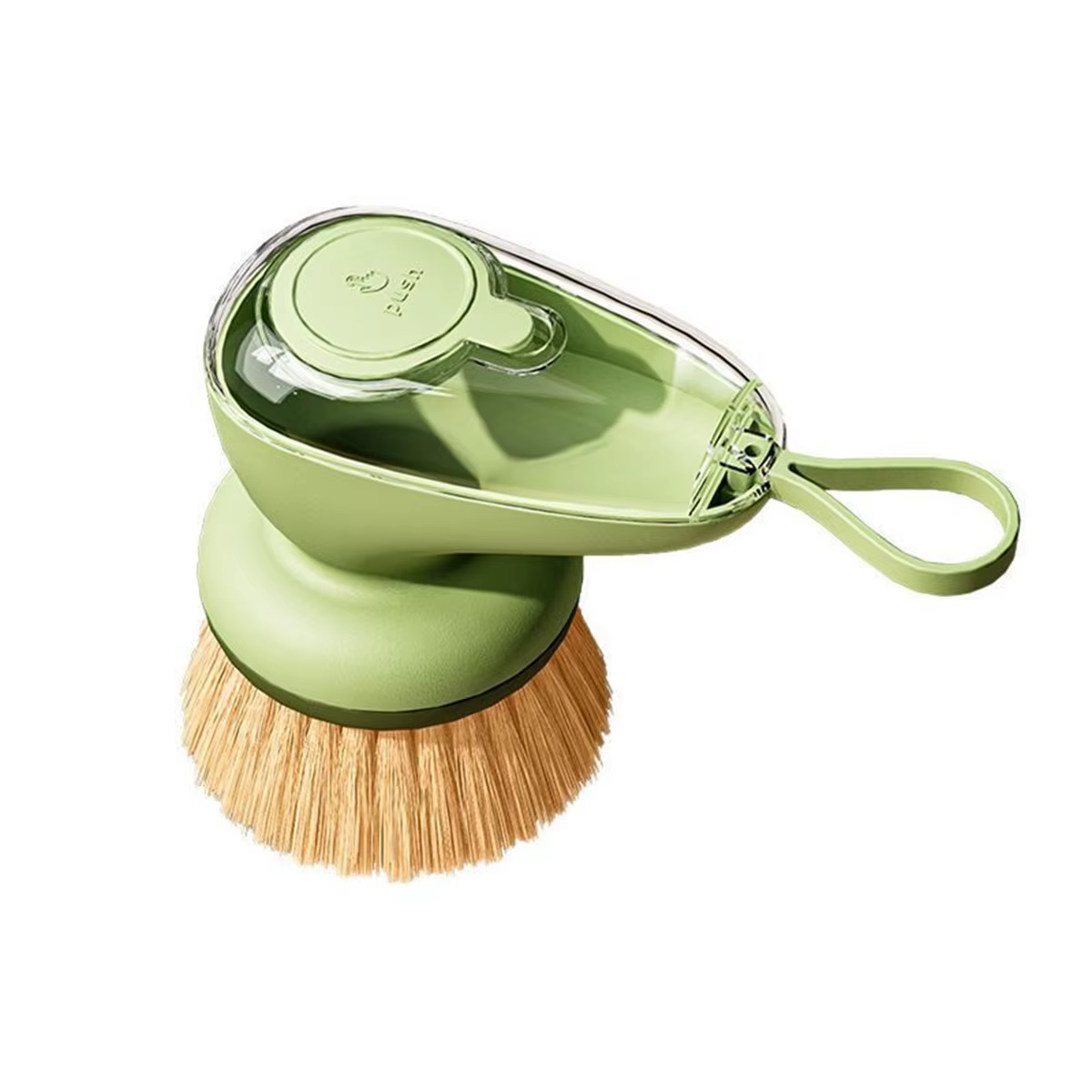 1 Brosse à vaisselle avec distributeur de savon