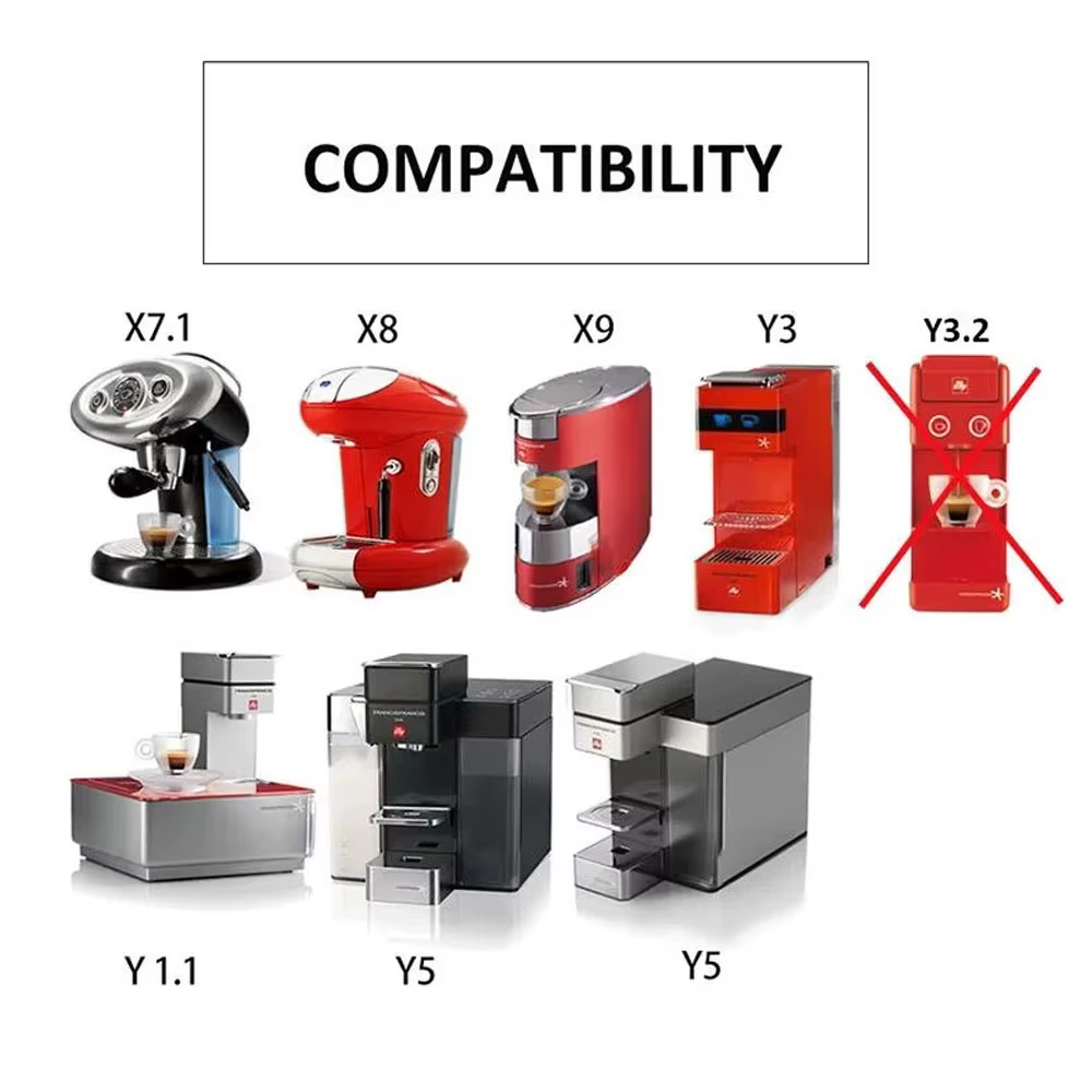 Dosette de café réutilisable pour illy X7.1 illy Y5 Mahine