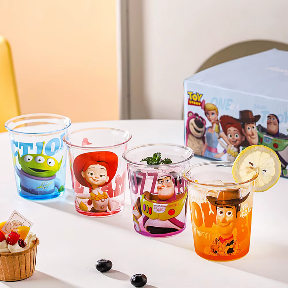 DISNEY 320ml Gobelets en verre Disney Toy Story pour latte