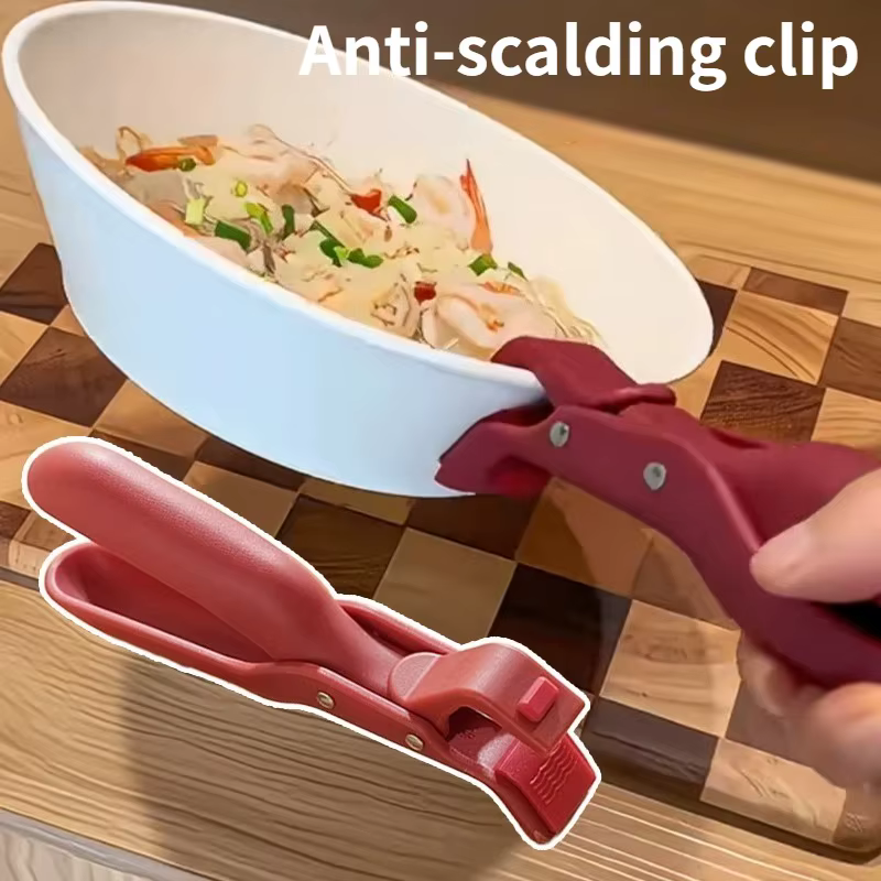 Pinces anti-brûlure pour assiettes et plats de cuisine