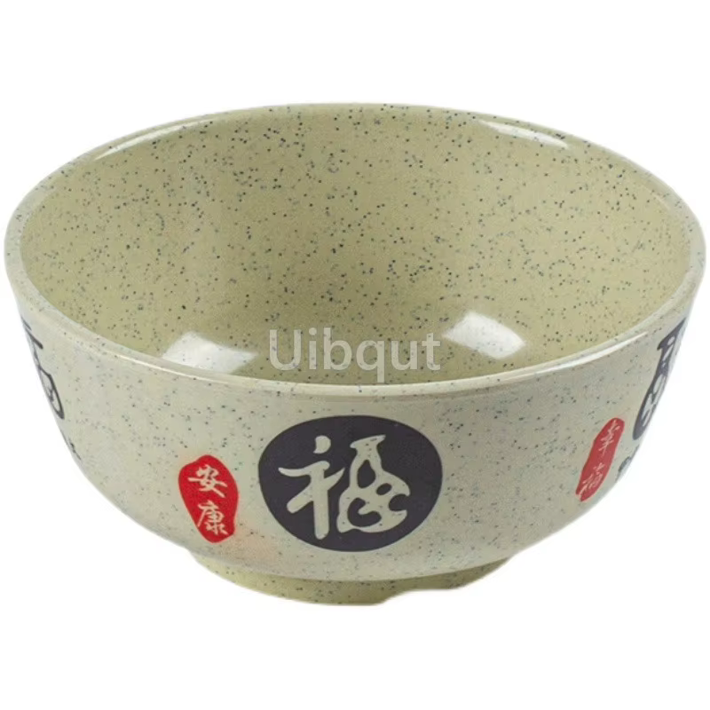 4.5 5 pouces 2 10 pièces ensemble bol en mélamine résistant à la rupture épaissi fleur riz soupe bol de collation en plastique vaisselle alimentaire bols chinois