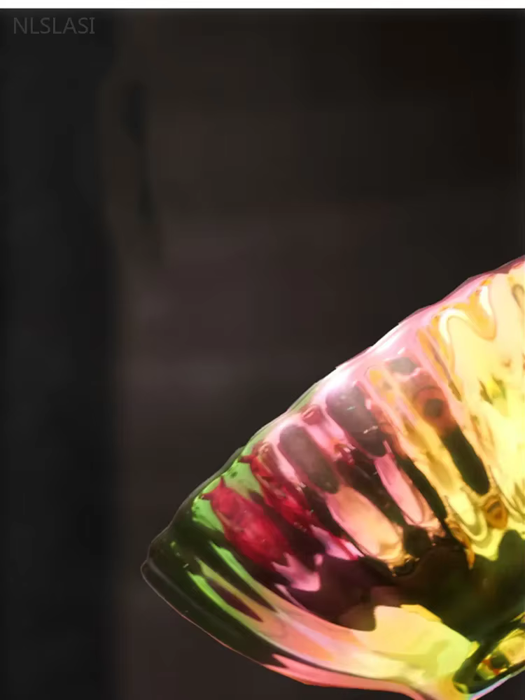 Tasse à thé paon colorée de 140ml