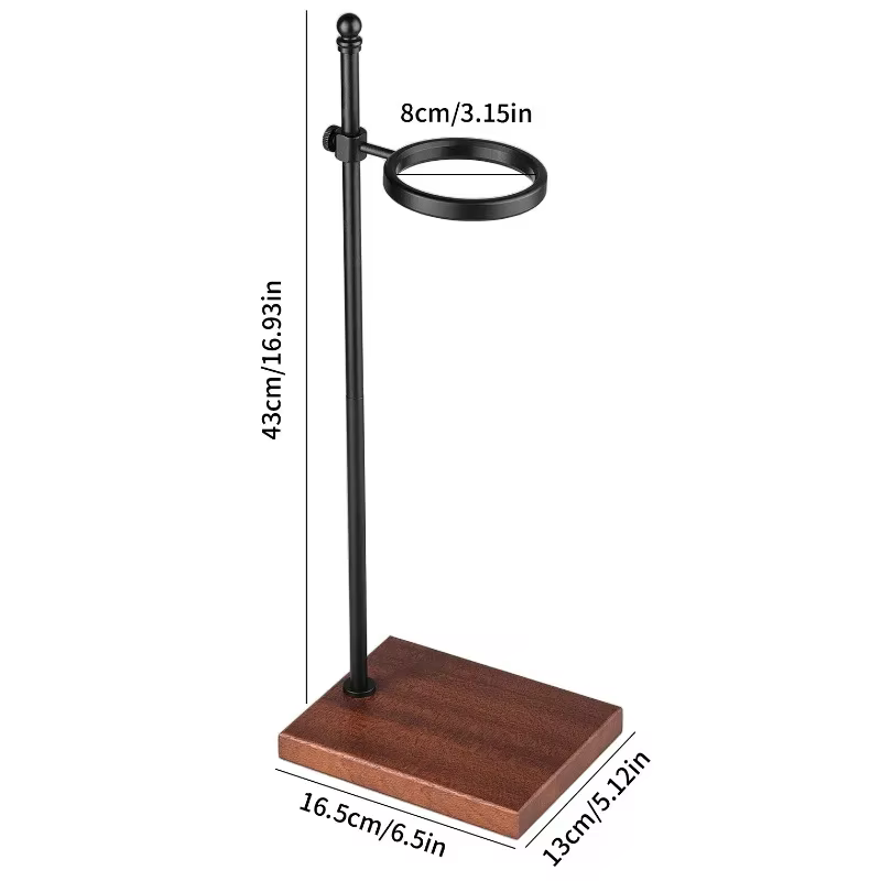Support de filtration en spirale pour café, style INS, pour V60 Chemex