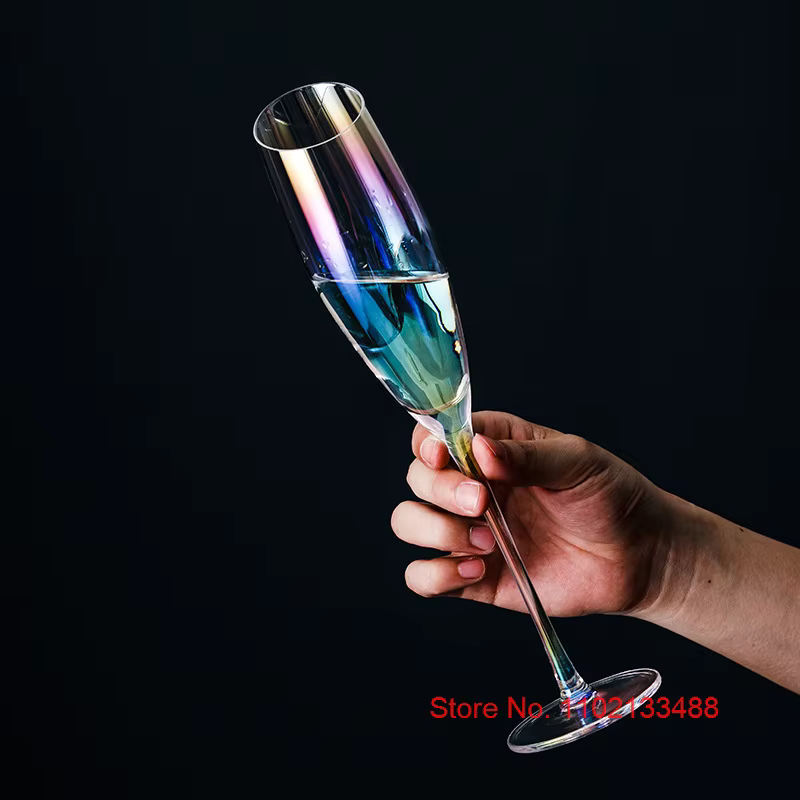 Verre à Vin en Clip Perlé
