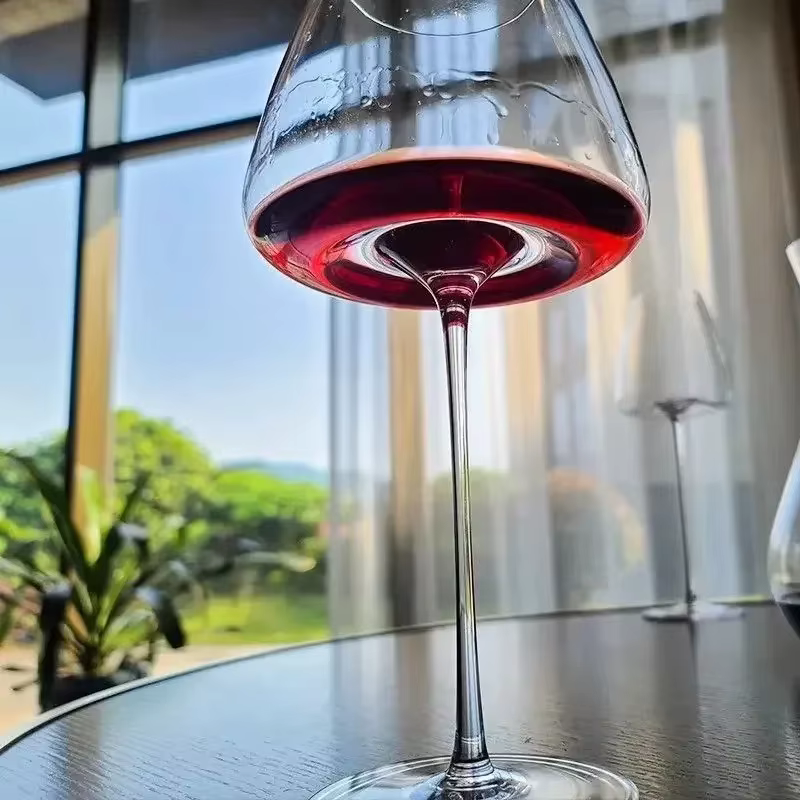 Ensemble de verres à vin en cristal de Bourgogne de 720 ml
