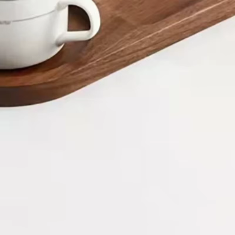 Plateau à café en bois