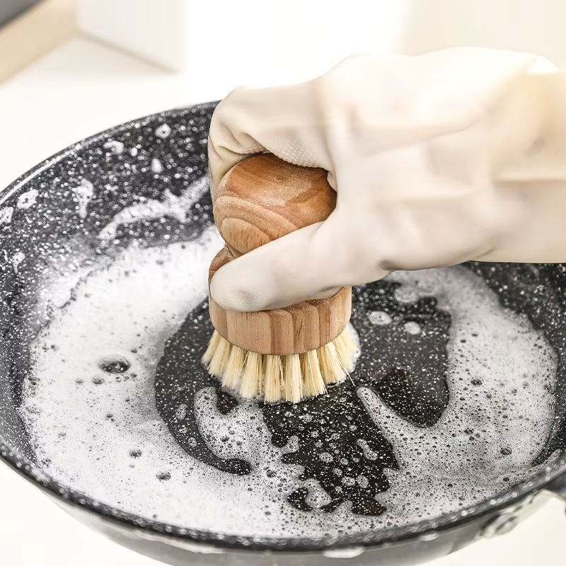 Brosse à vaisselle en bois écologique