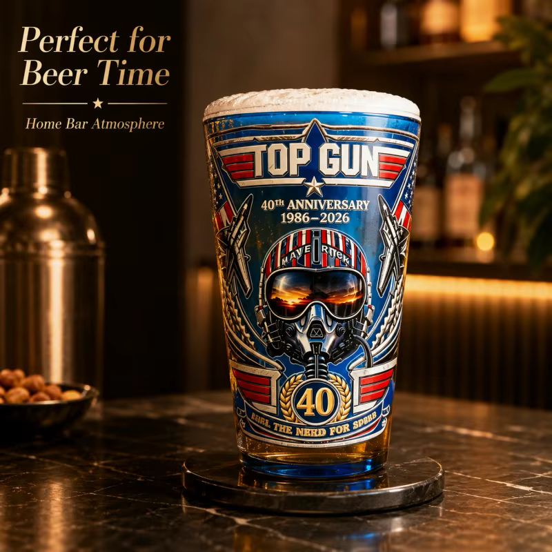 Verre à bière Top Gun 40e anniversaire 1986-2026
