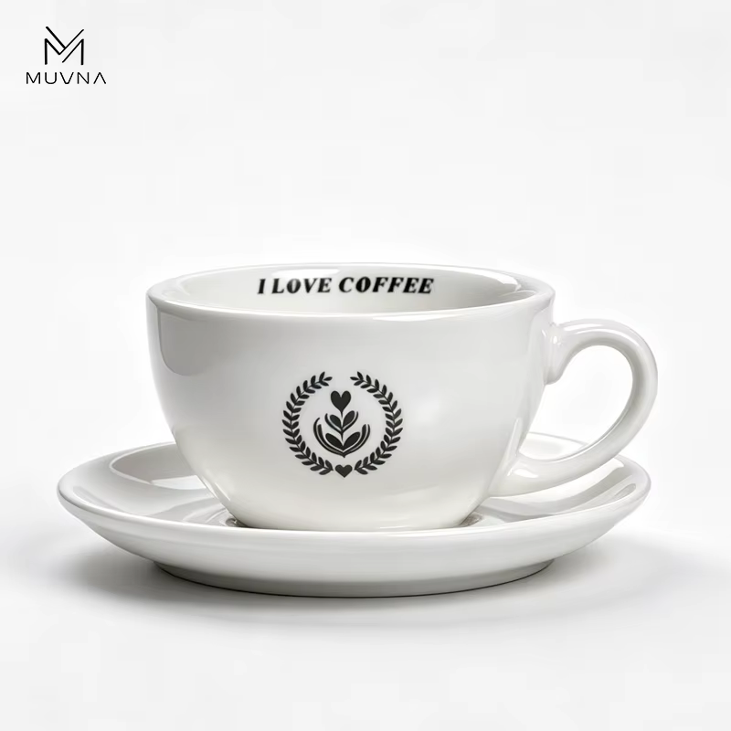 Ensemble de tasses et soucoupes à thé et expresso MUVNA 220/280 ml