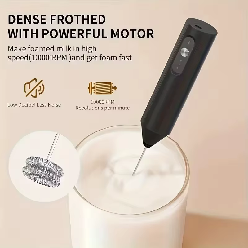 Mini mousseur à lait électrique