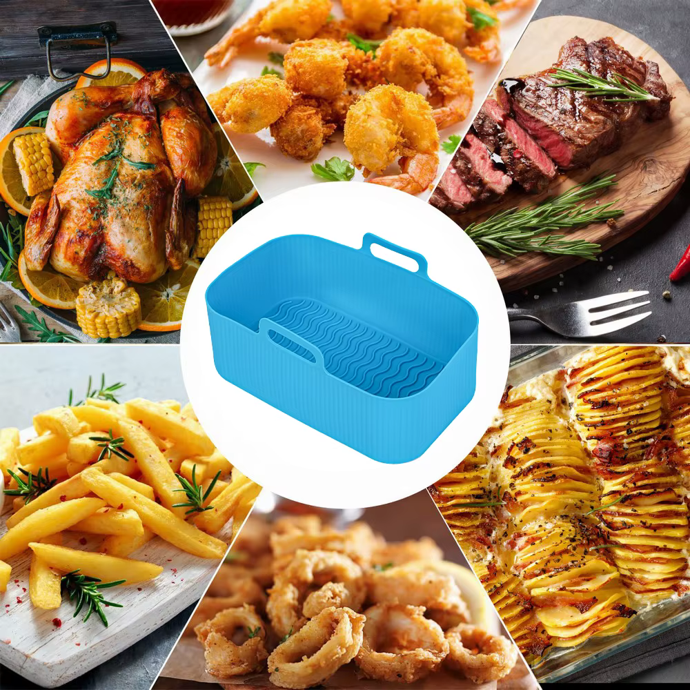 Plateau en Silicone pour friteuse à Air réutilisable