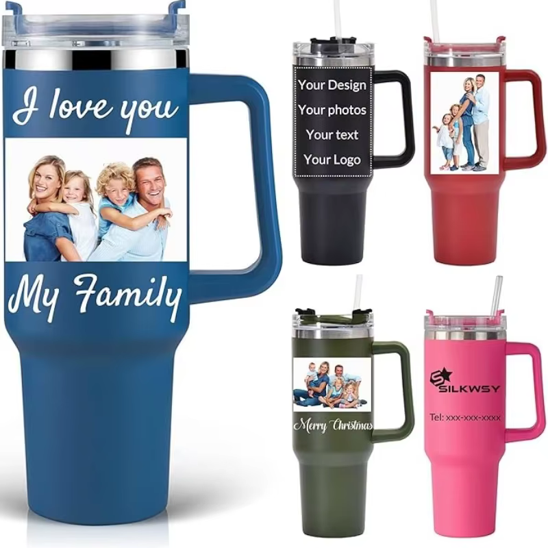 Tasse thermos personnalisée de 40oz