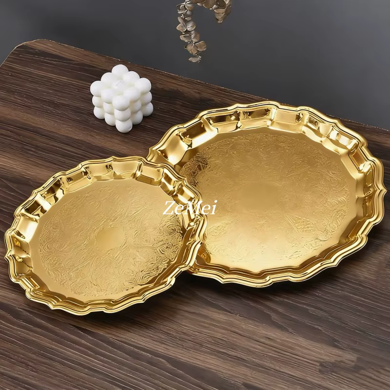 Assiette à gâteau de style européen