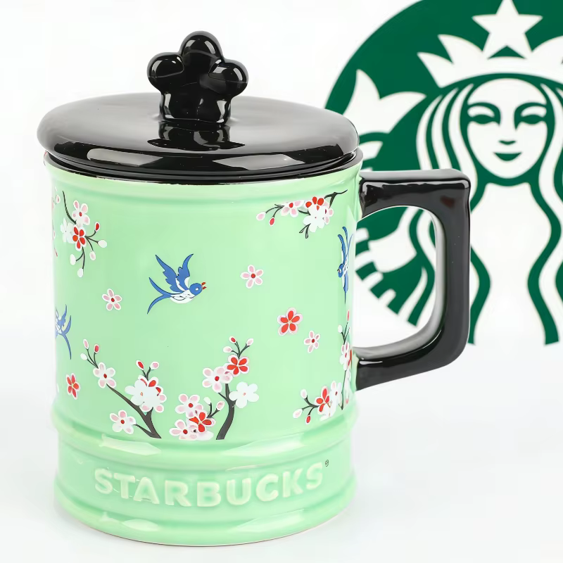 Tasse Starbucks Lucky Magpie Plum Blossom