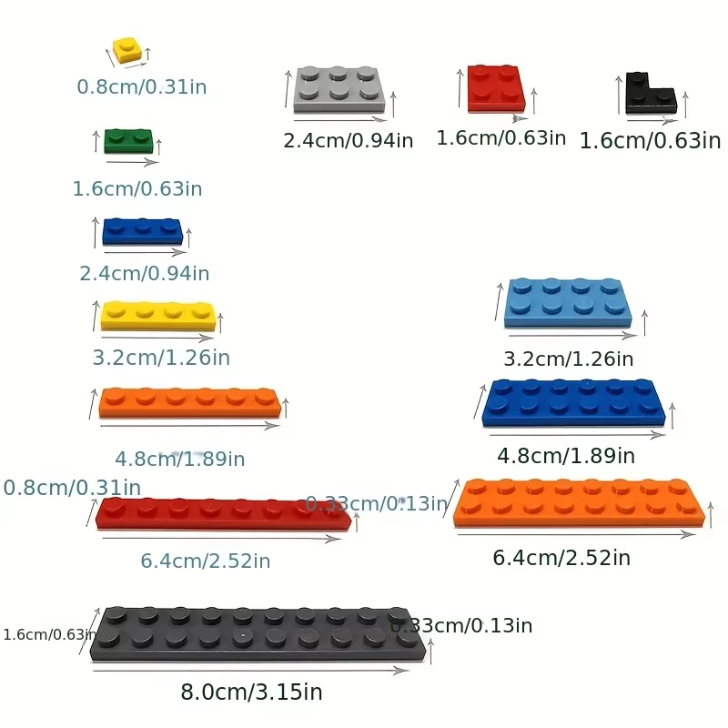 [9 pièces]【50g】 30562 Panneau mural incurvé en verre 4x4x6, blocs de taille standard, blocs multicolores rares, pièces de création MOC DIY.