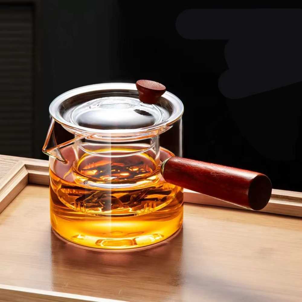 Théière en verre résistant à la chaleur