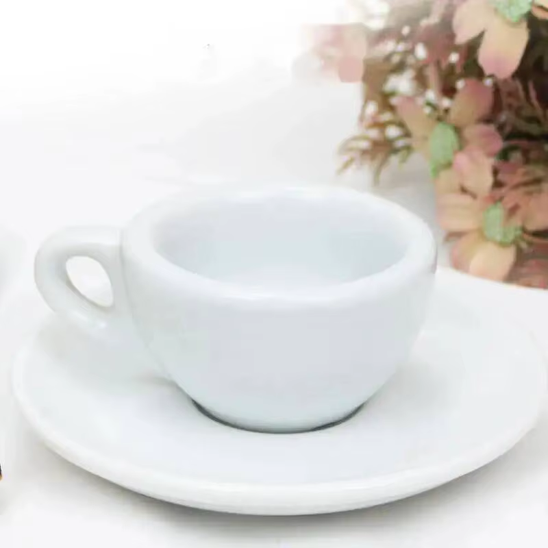 Tasse à café en céramique à bouche ronde épaissie
