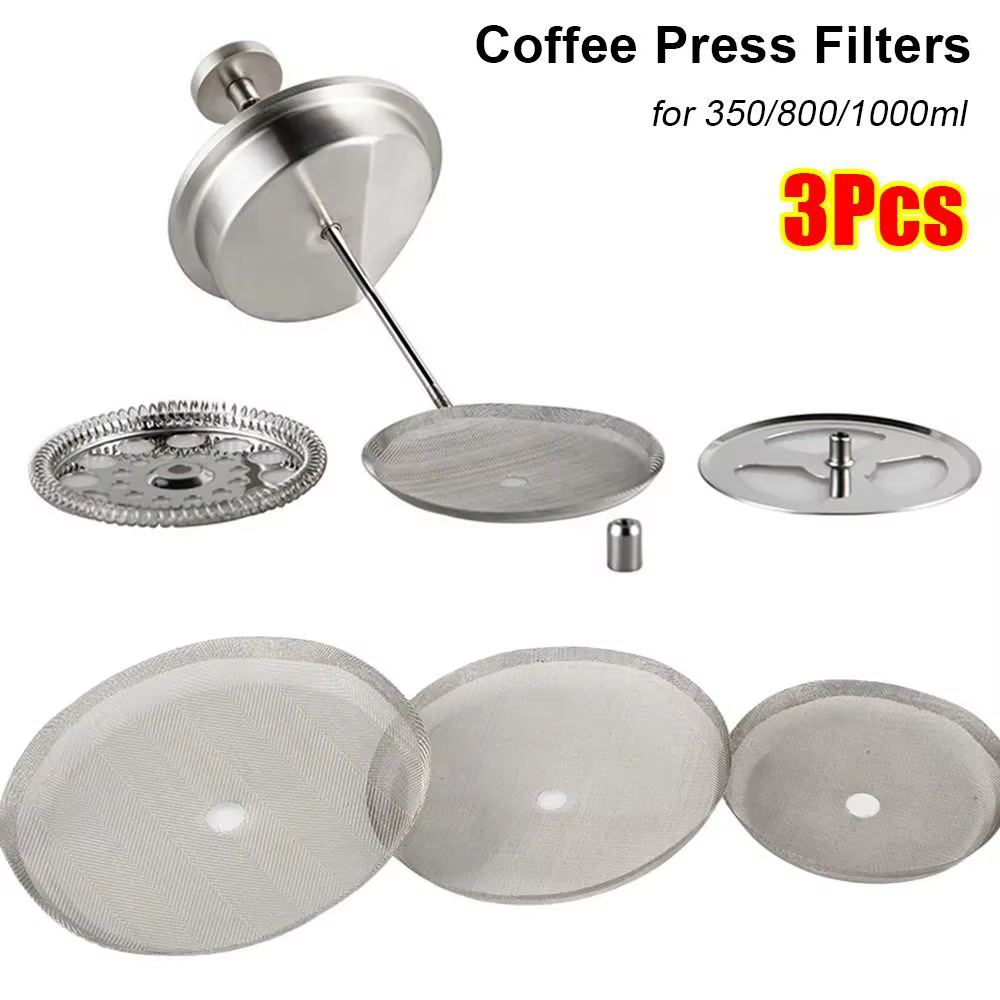 Filtres réutilisables pour presse à café