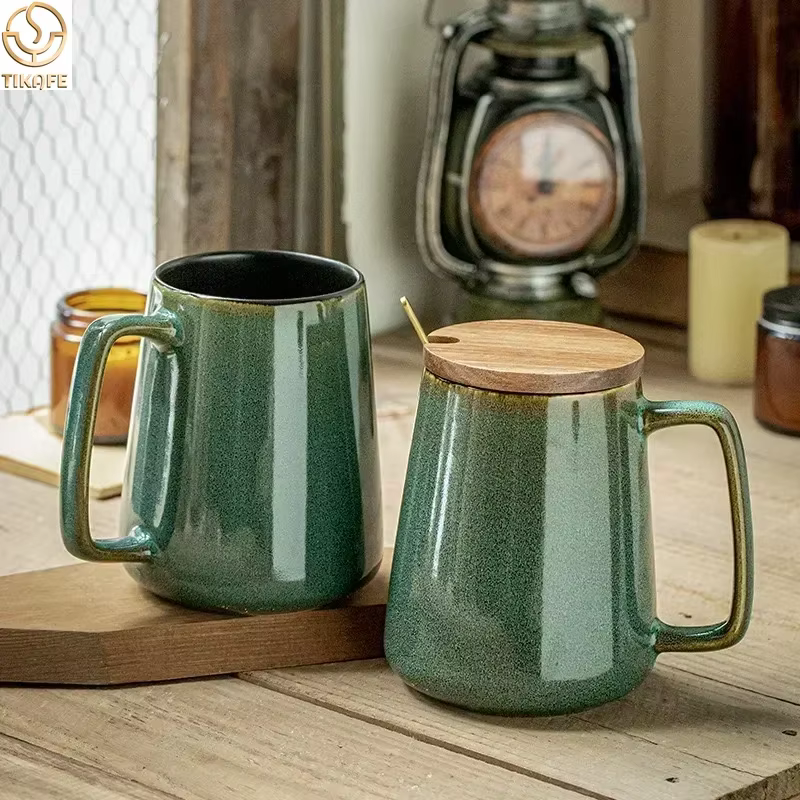 Grandes tasses à café en céramique de 24 oz/700 ml avec poignée : Tasse à thé et à eau jumbo idéale pour le bureau et