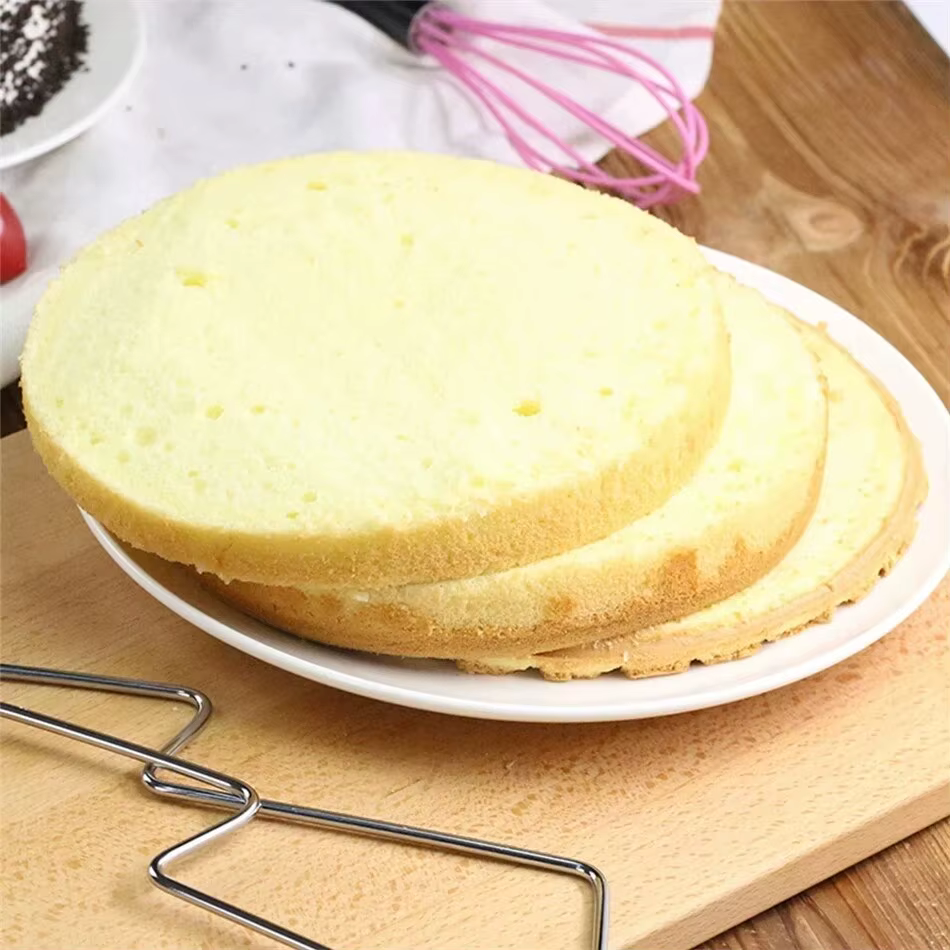 Trancheuse à gâteau en acier inoxydable réglable