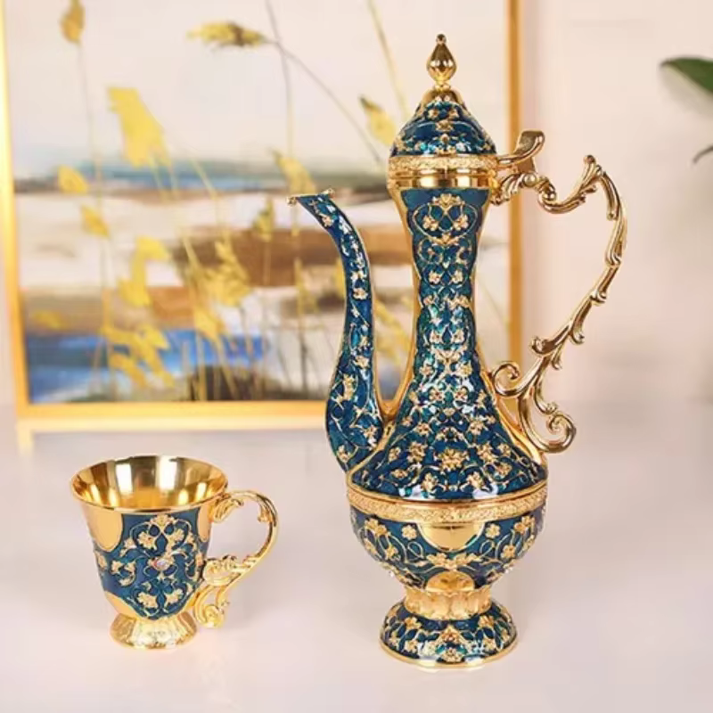 Ensemble de tasses à café turques Vintage
