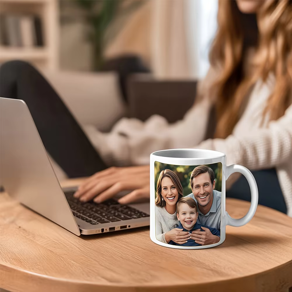 1 tasse à café personnalisée avec photo
