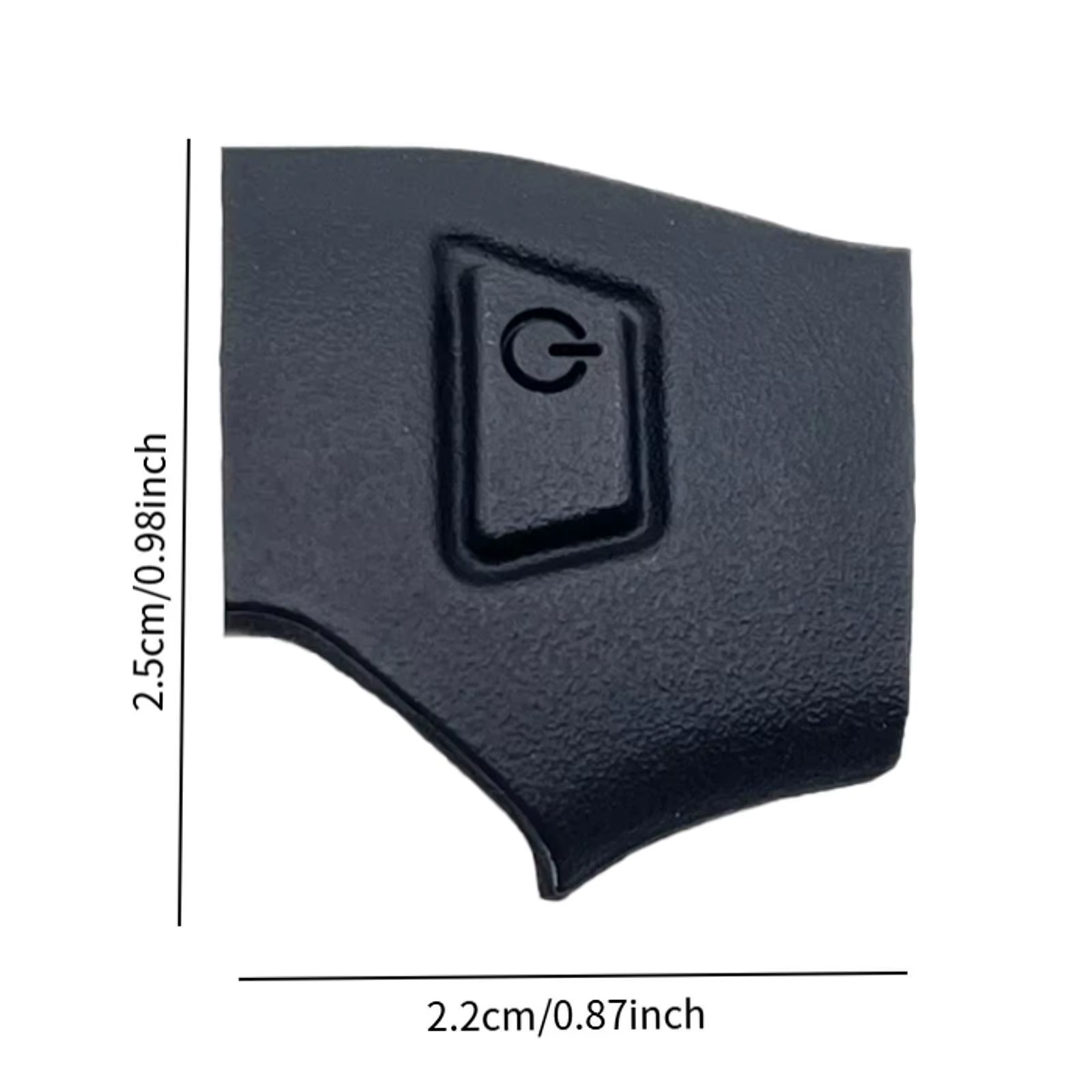 Accessoire de bouton d'alimentation en caoutchouc, Installation facile et fiable pour Montana 650 600