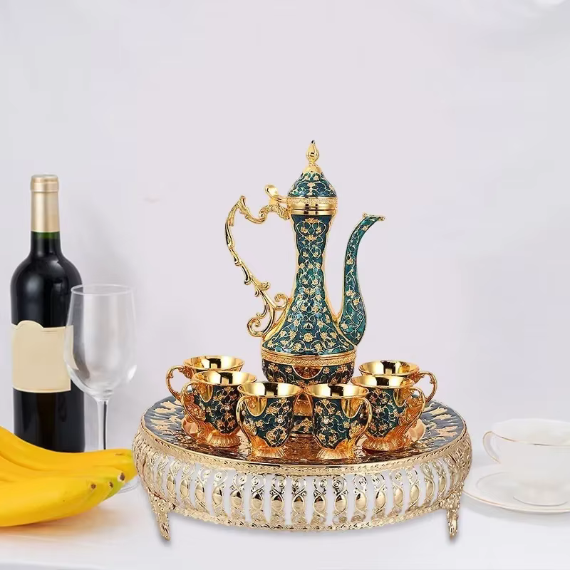 Ensemble de tasses à café turques Vintage