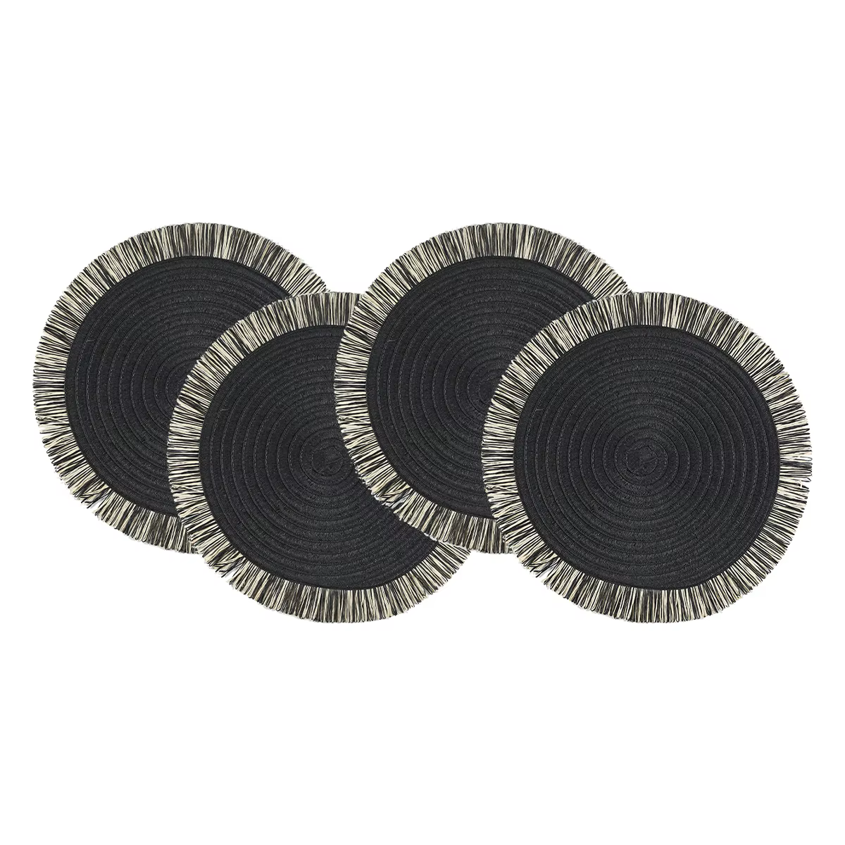 Ensemble de 6 sets de table ronds pour table à manger