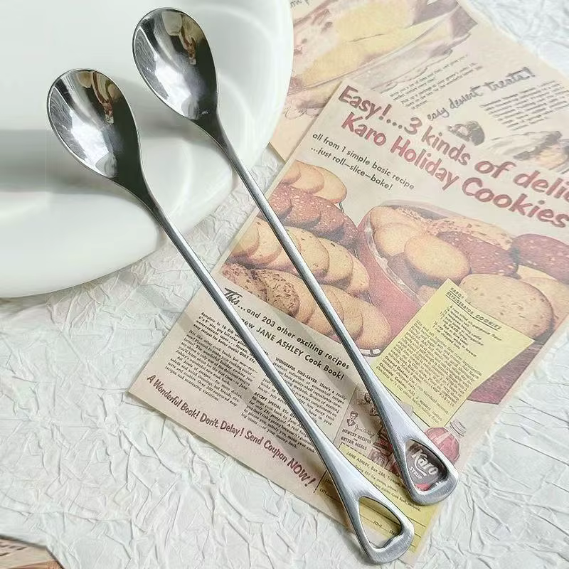 Cuillère à louche argentée
