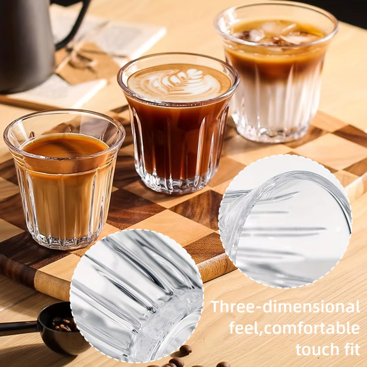 Lot de 2 tasses à expresso
