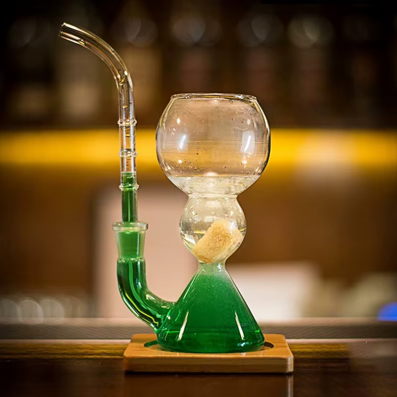 Inmeet verre à haute teneur en Borosilicate fait à la main créatif Absinthe