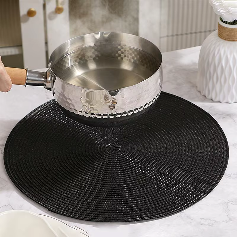 Napperons ronds pour table à manger