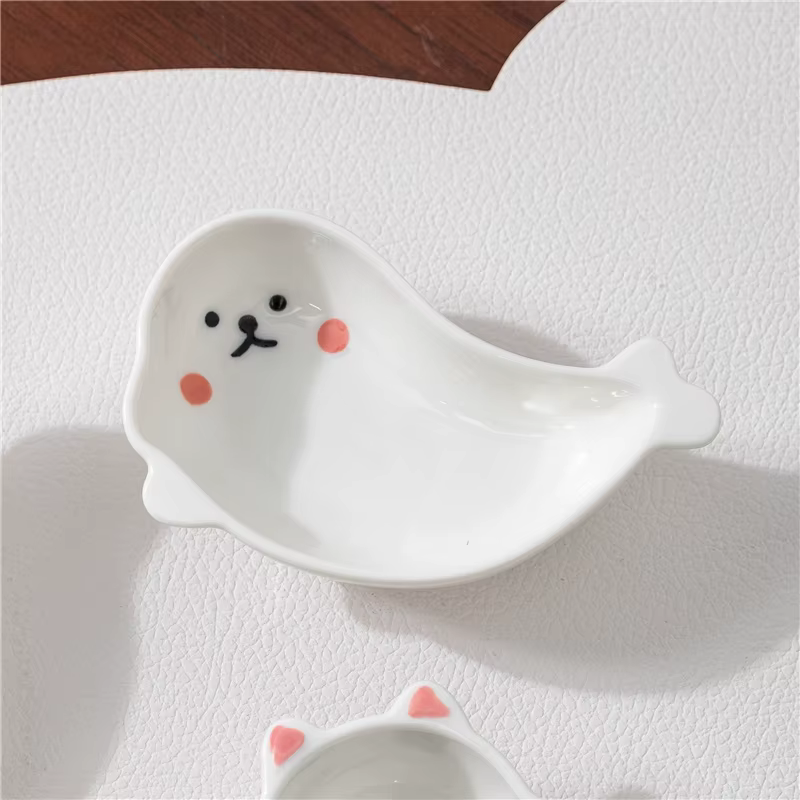 Petite assiette en céramique de Style japonais