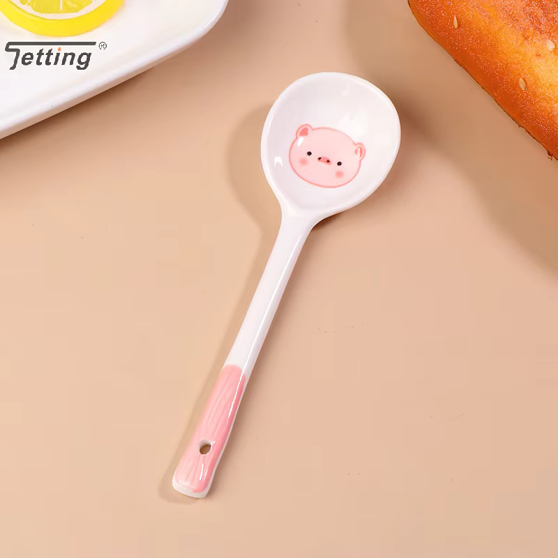 Cuillère à soupe en céramique overKawaii