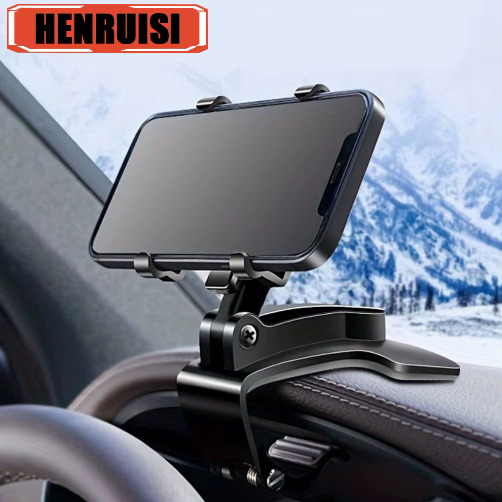 Support de téléphone de voiture Support universel tableau de bord voiture Clip Support GPS voiture Support de téléphone portable dans la voiture pour iPhone Samsung Xiaomi