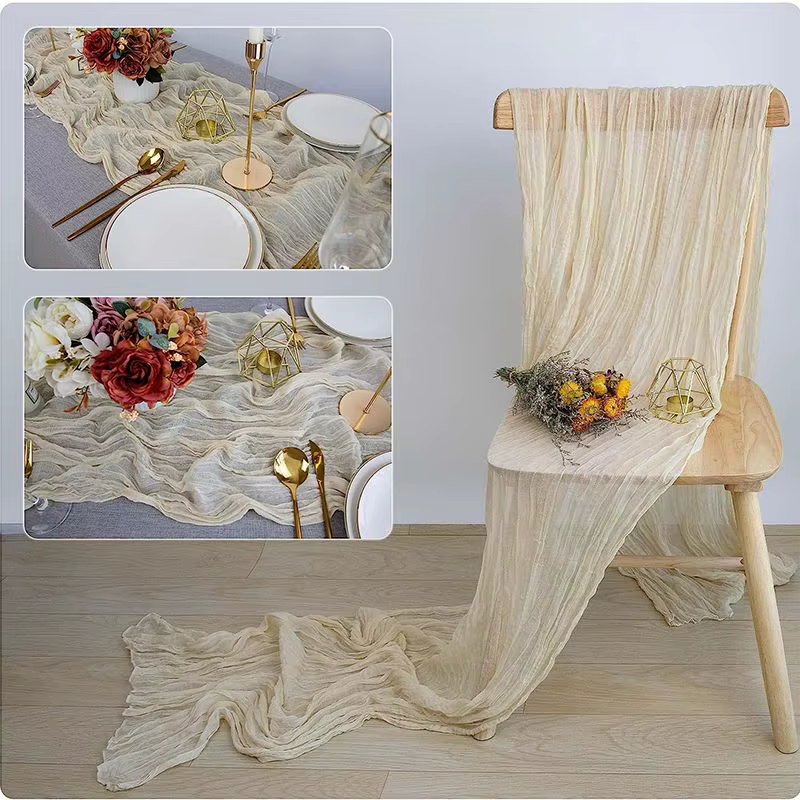 Chemin de Table Beige gaze
