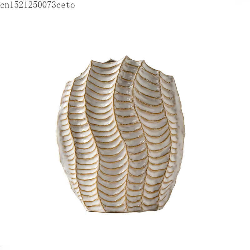 Vase en céramique Vintage Style Wabi Sabi