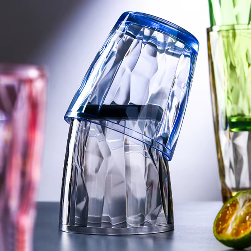 Verres à boire en acrylique de haute qualité
