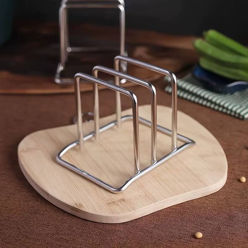 Support de rangement pour planches à découper en acier inoxydable pour cuisine