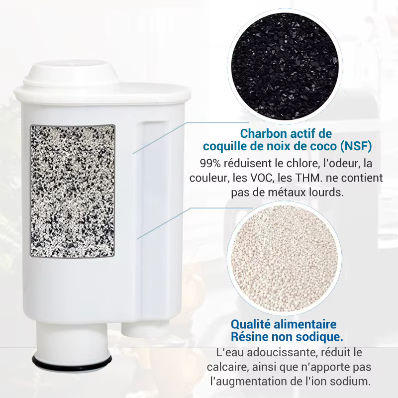 Cartouche de filtre à eau pour Machine à café CMF005
