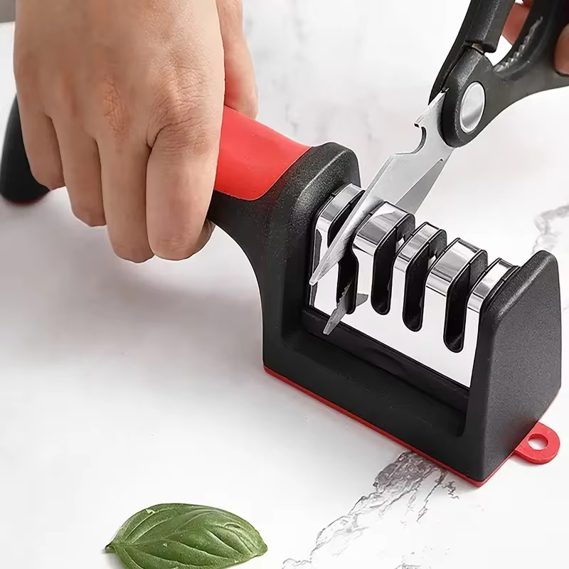 Affûteur de couteaux de cuisine en 4 étapes