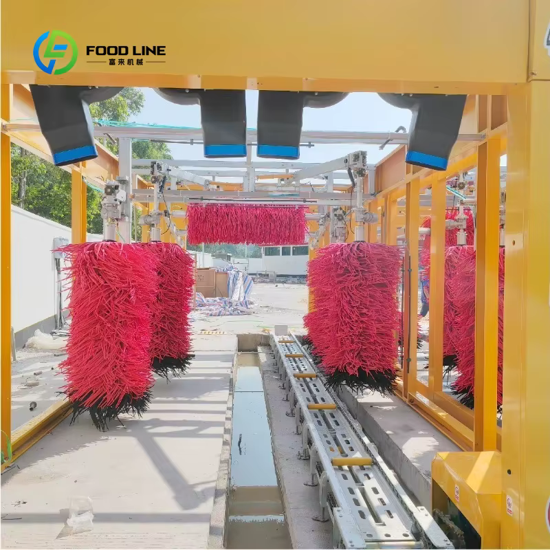 Machine de lavage de voitures personnalisée avec brosse, machine de nettoyage de véhicules, machine de lavage de voitures en tunnel