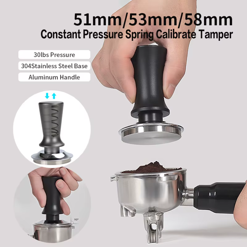 Tamper expresso à pression constante