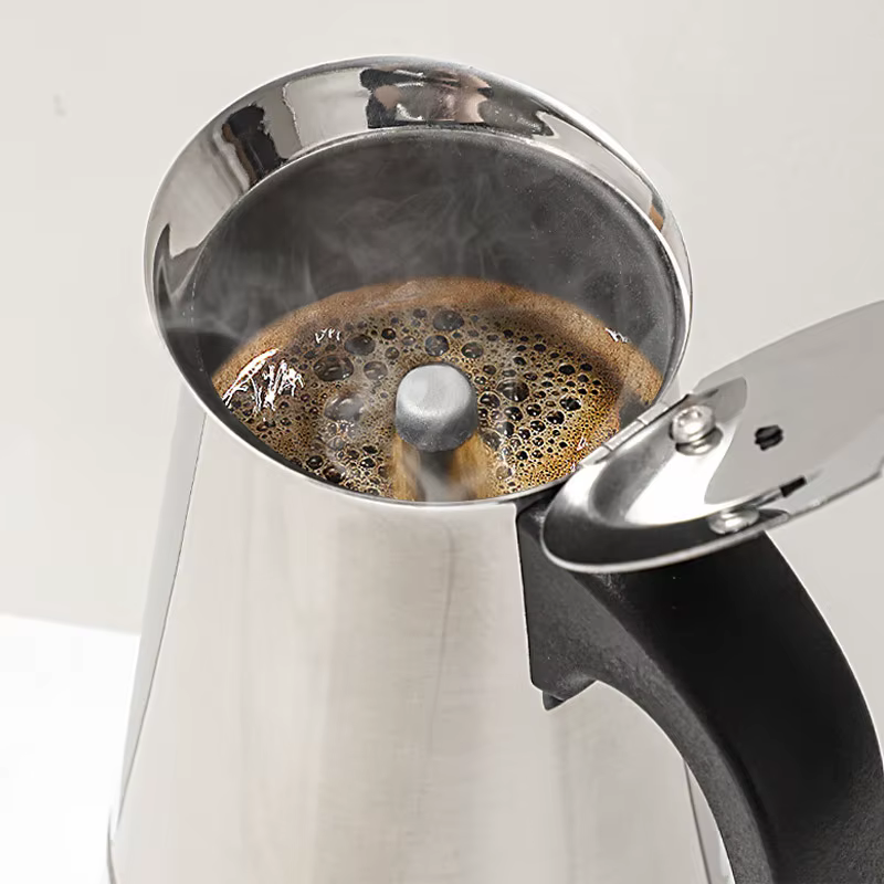 Cafetière à filtre en acier inoxydable pour la cuisine