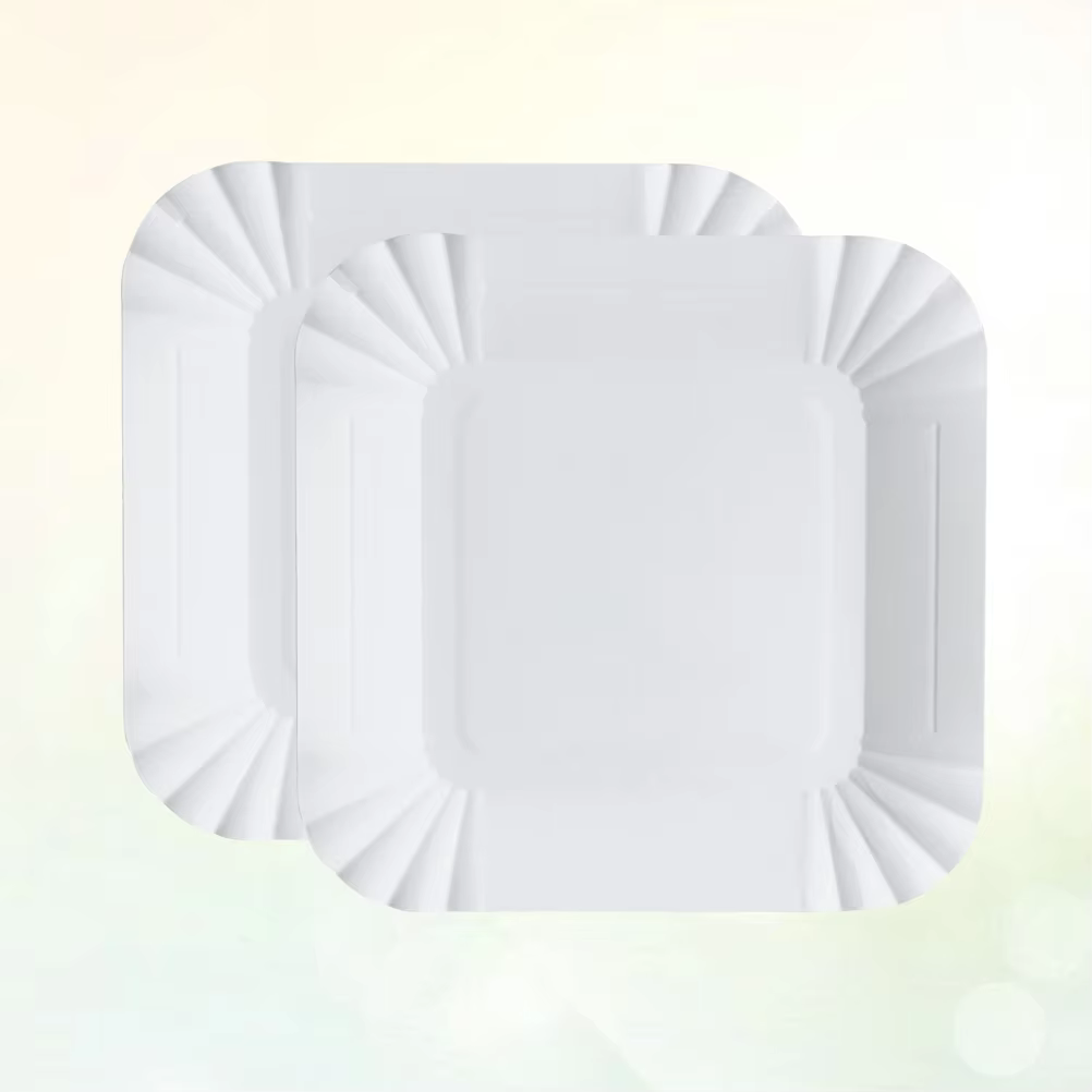 Assiettes en papier jetables