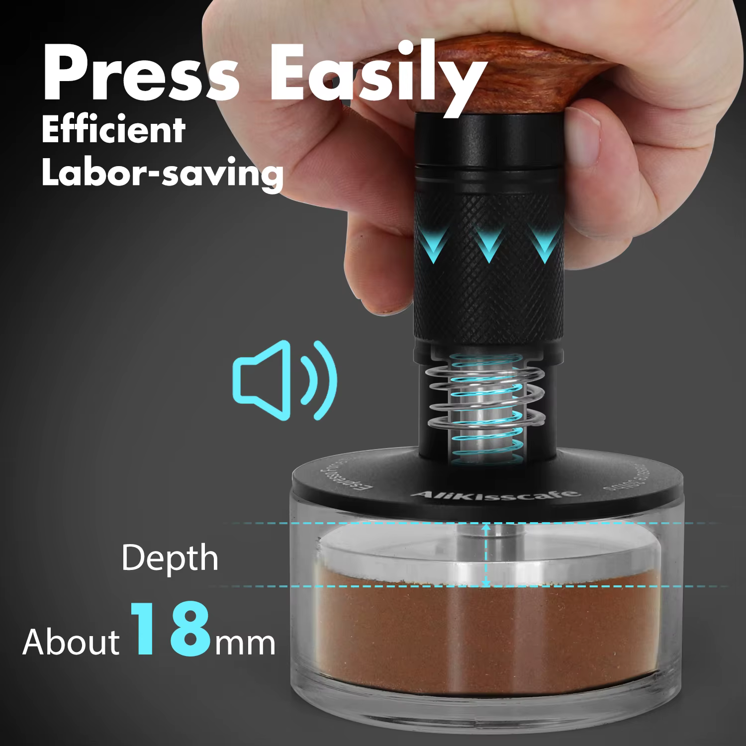Café doseur Impact 4 ressort pression constante 30lb 51mm 53.3mm 58.5mm pour Breville expresso accessoire Barista outil